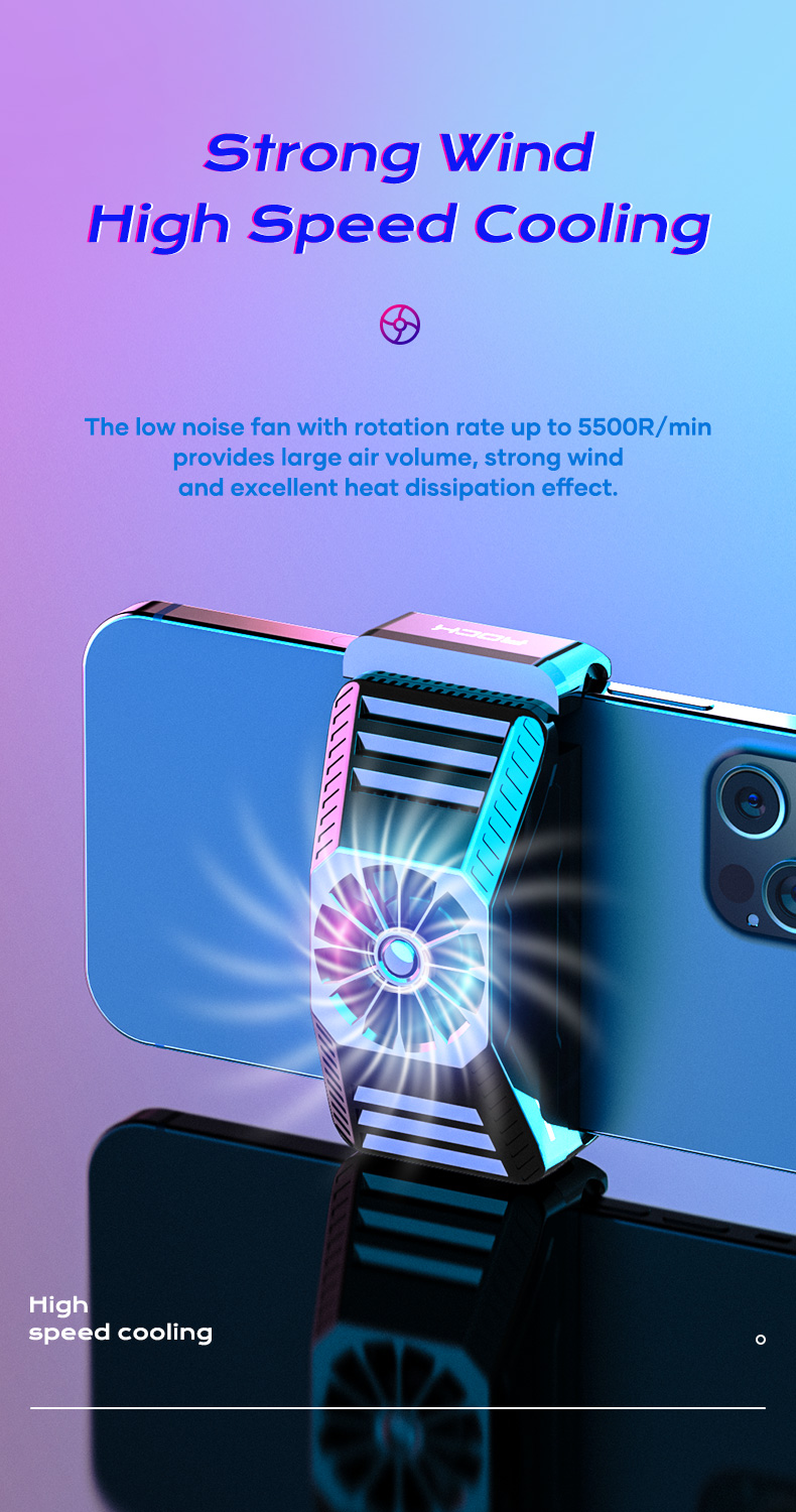 REGO Communication Sdn Bhd - Rock Space | ROCK i100 Phone Radiator with Semiconductor Refrigeration