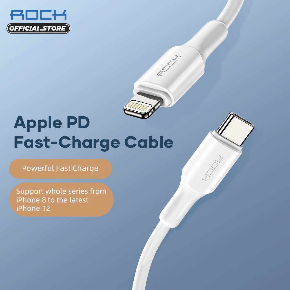 ROCK Z18 PD 20W Type-C To Lightning Apple Cable