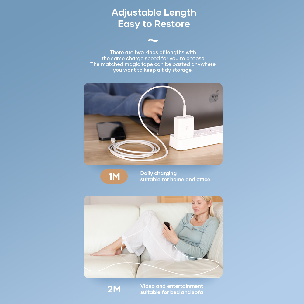 REGO Communication Sdn Bhd - Rock Space | ROCK Z18 PD 20W Type-C To Lightning Apple Cable