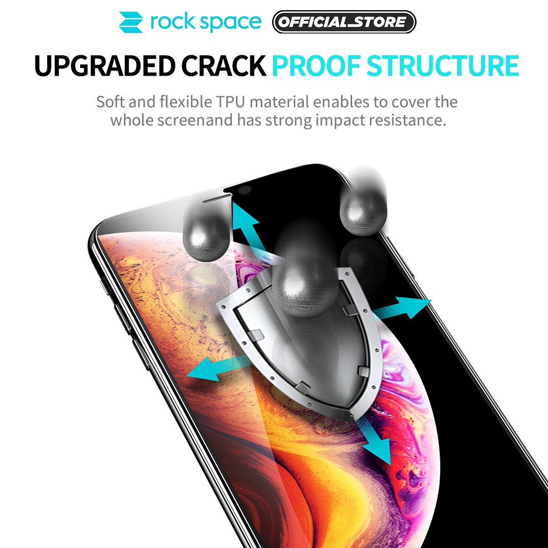 REGO Communication Sdn Bhd - Rock Space | Matte Anti Fingerprint Back Film Support All Models | Flat & Curved Screen (Back)