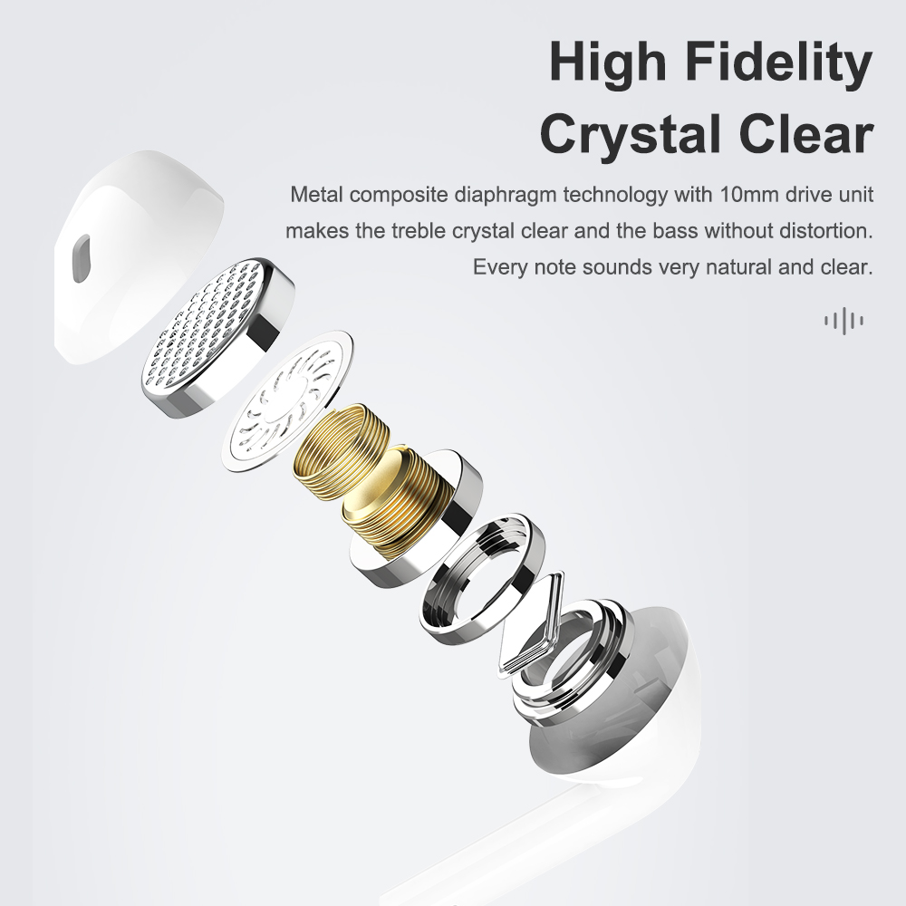 REGO Communication Sdn Bhd - Rock Space | rock space ES08 Type-C Stereo Earphones