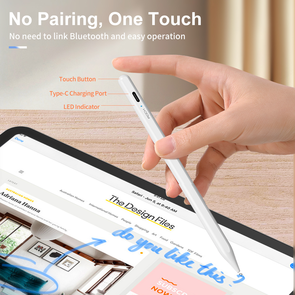 REGO Communication Sdn Bhd - Rock Space | ROCK B05 General Capacity Active Stylus Pen