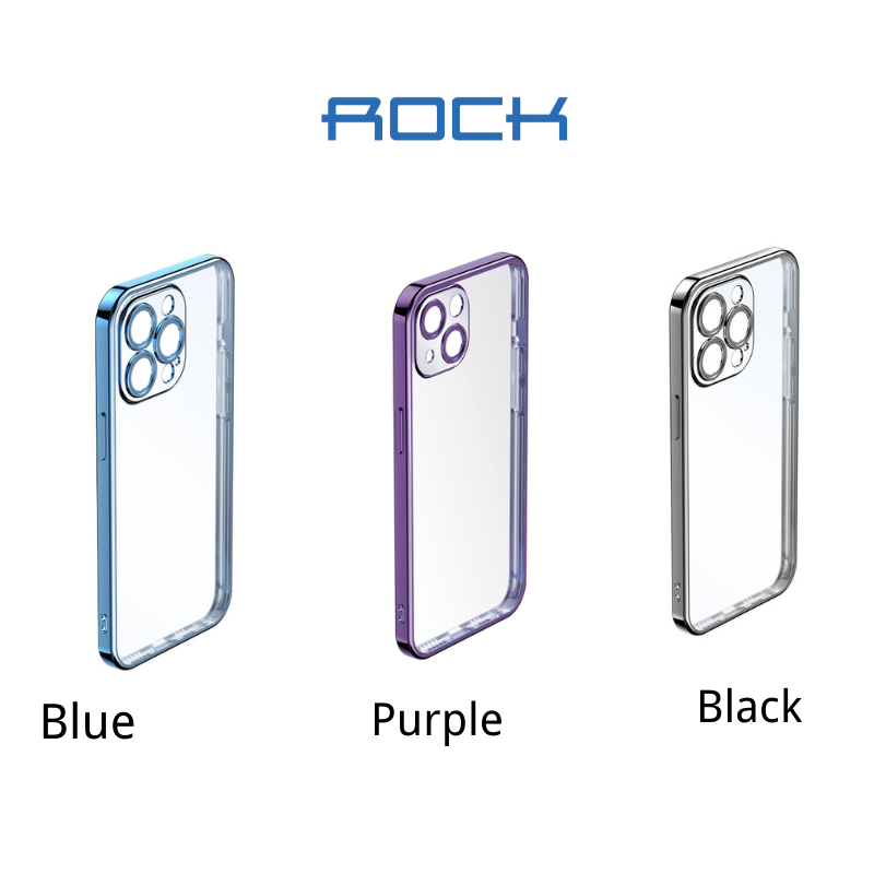 REGO Communication Sdn Bhd - Rock Space | iPhone 14/iPhone 14 Plus/iPhone 14 Pro|iPhone 14 Pro Max ROCK Frosted Electroplated Protective Case