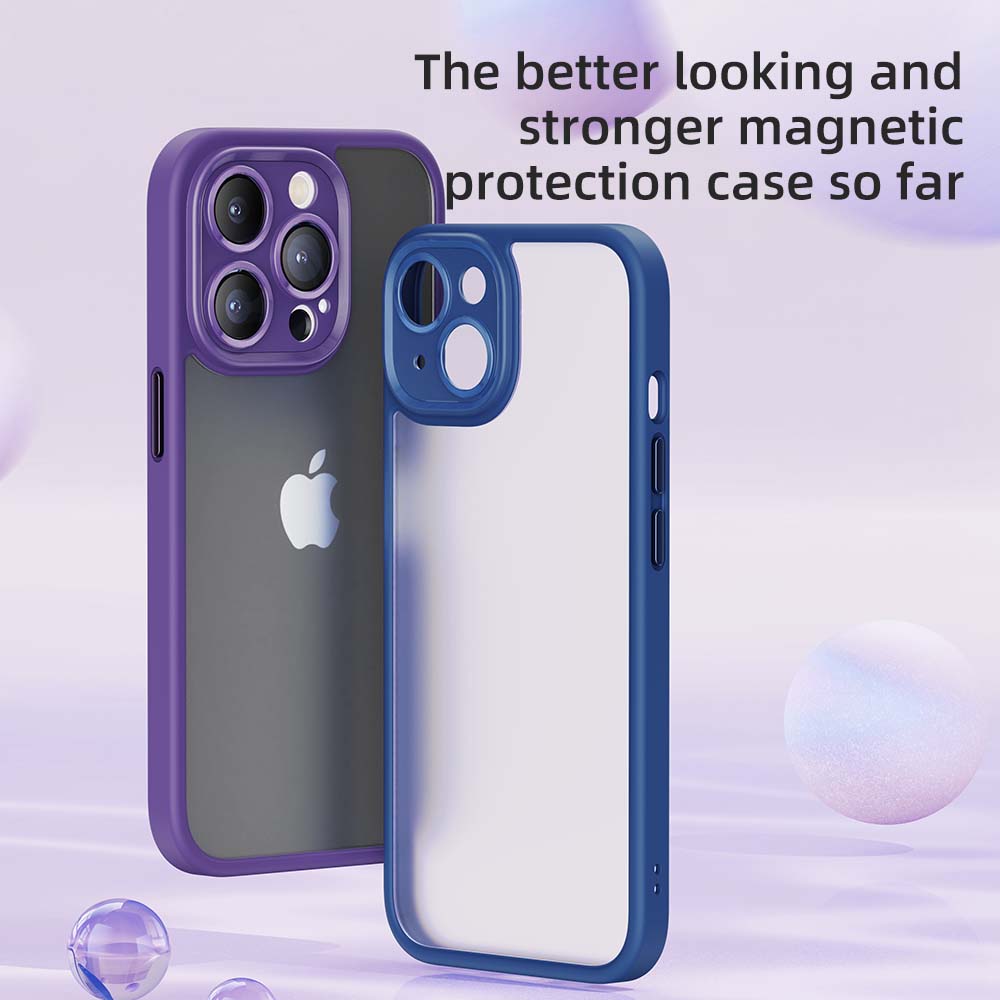 iPhone 14/iPhone 14 Plus/iPhone 14 Pro/iPhone 14 Pro Max ROCK Guard Touch Lens Protection Case