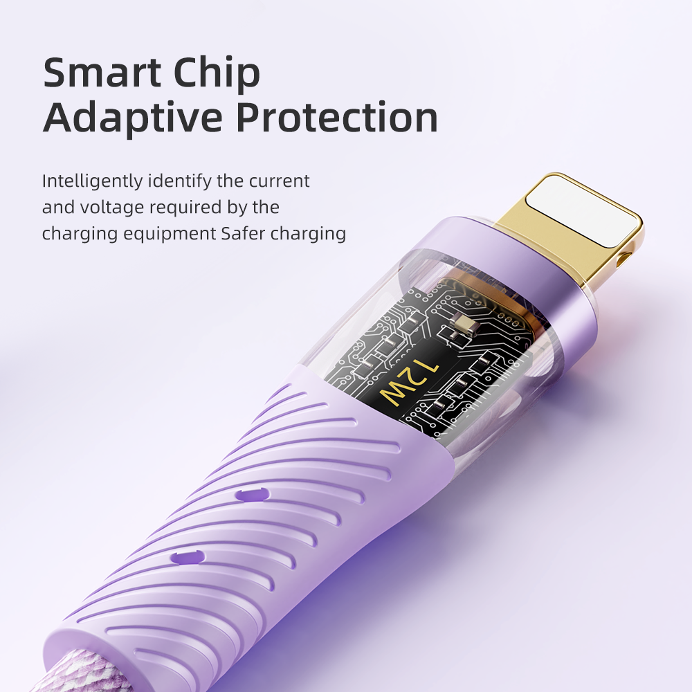 REGO Communication Sdn Bhd - Rock Space | ROCK Z21 Transparent Lightning Cable