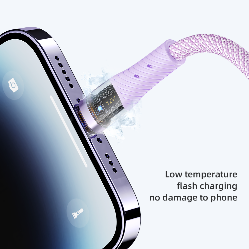 REGO Communication Sdn Bhd - Rock Space | ROCK Z21 Transparent Lightning Cable