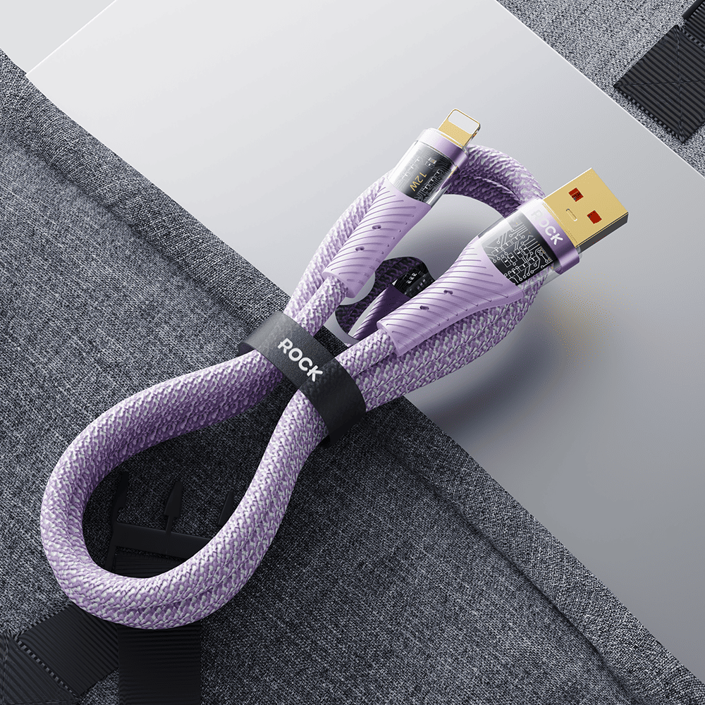 REGO Communication Sdn Bhd - Rock Space | ROCK Z21 Transparent Lightning Cable