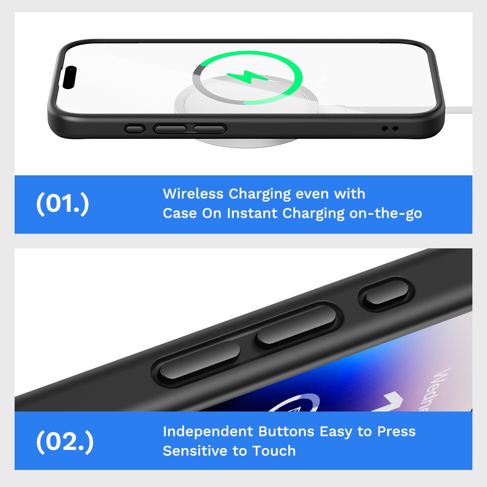 REGO Communication Sdn Bhd - Rock Space | ROCK iPhone 15 Pro & iPhone 15 Pro Max Guard Transparent Anti Drop Case
