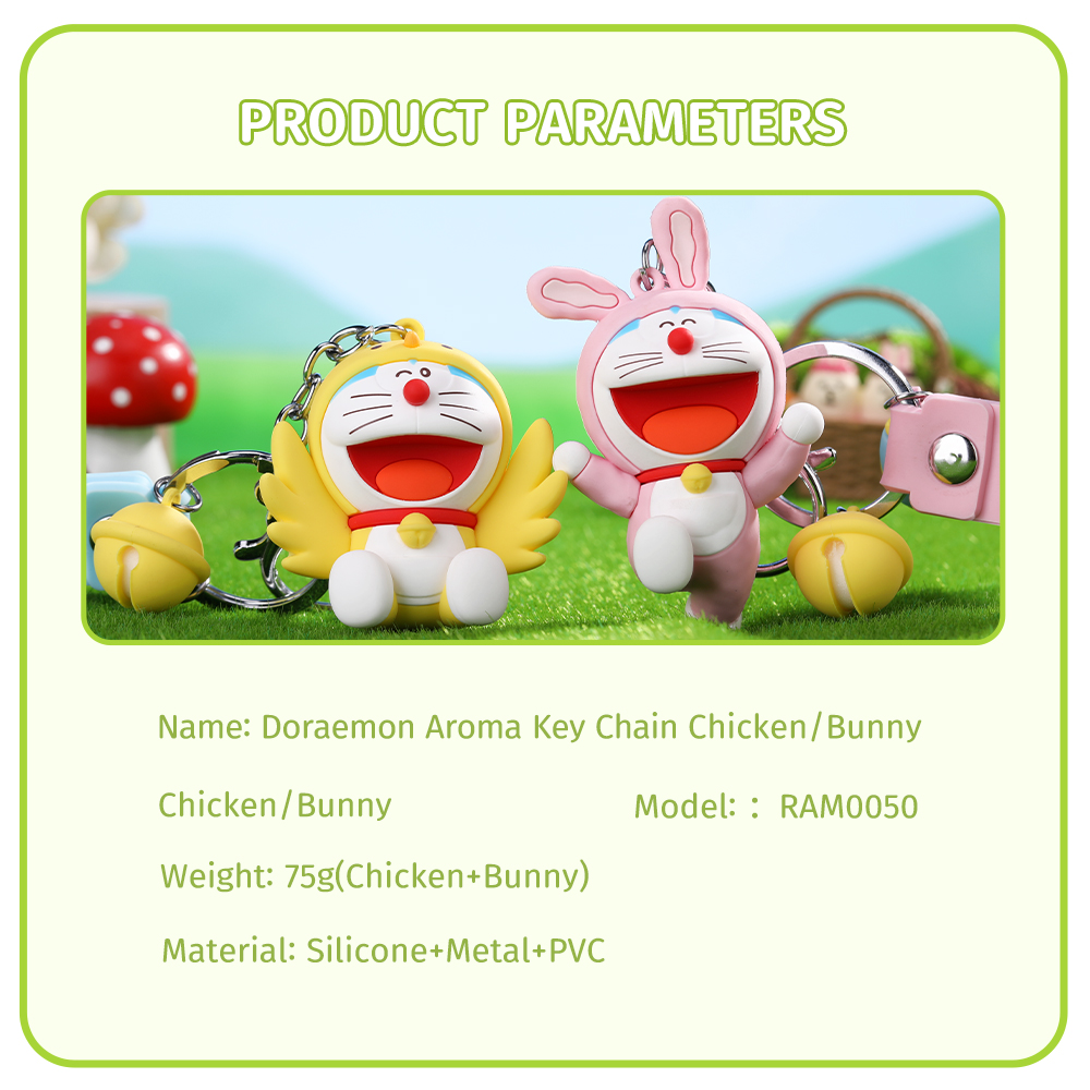 REGO Communication Sdn Bhd - Rock Space | ROCK Doraemon Aroma Keychain Bunny & Chicken