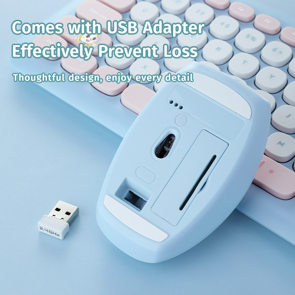 REGO Communication Sdn Bhd - Rock Space | ROCK Doraemon Sweetheart Set (Keyboard+Mouse+Mouse Pad)