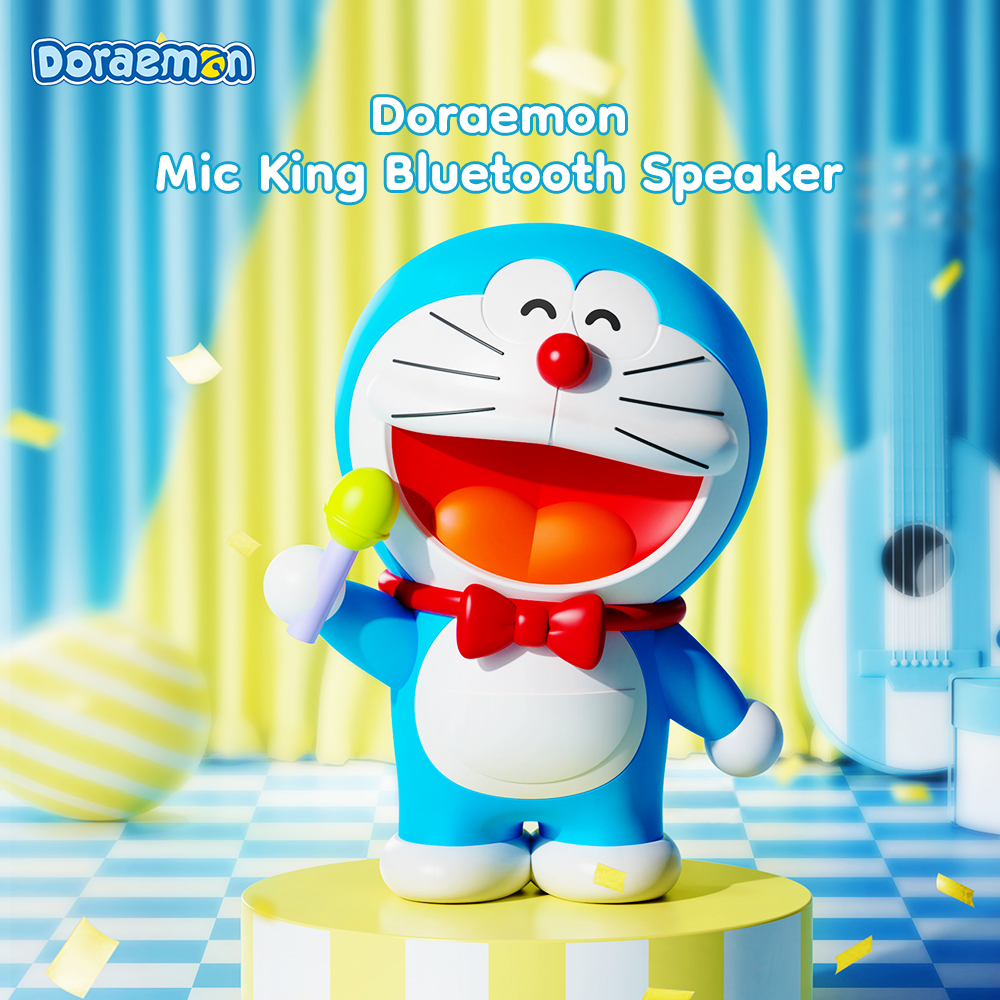 ROCK Doraemon Mic King Bluetooth Speaker