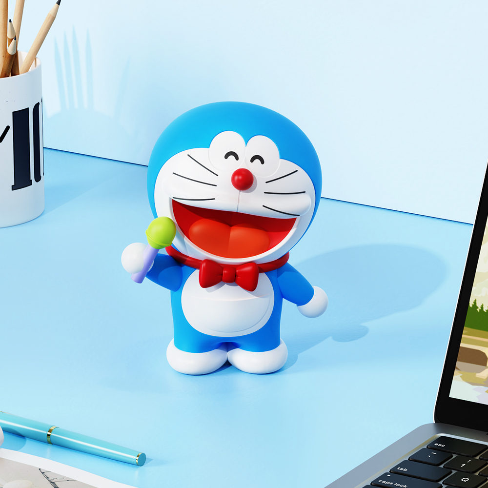 REGO Communication Sdn Bhd - Rock Space | ROCK Doraemon Mic King Bluetooth Speaker