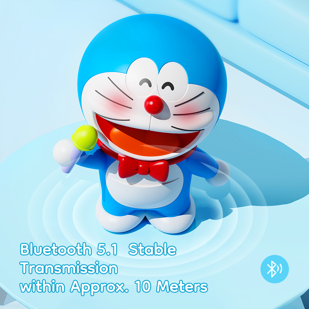 REGO Communication Sdn Bhd - Rock Space | ROCK Doraemon Mic King Bluetooth Speaker
