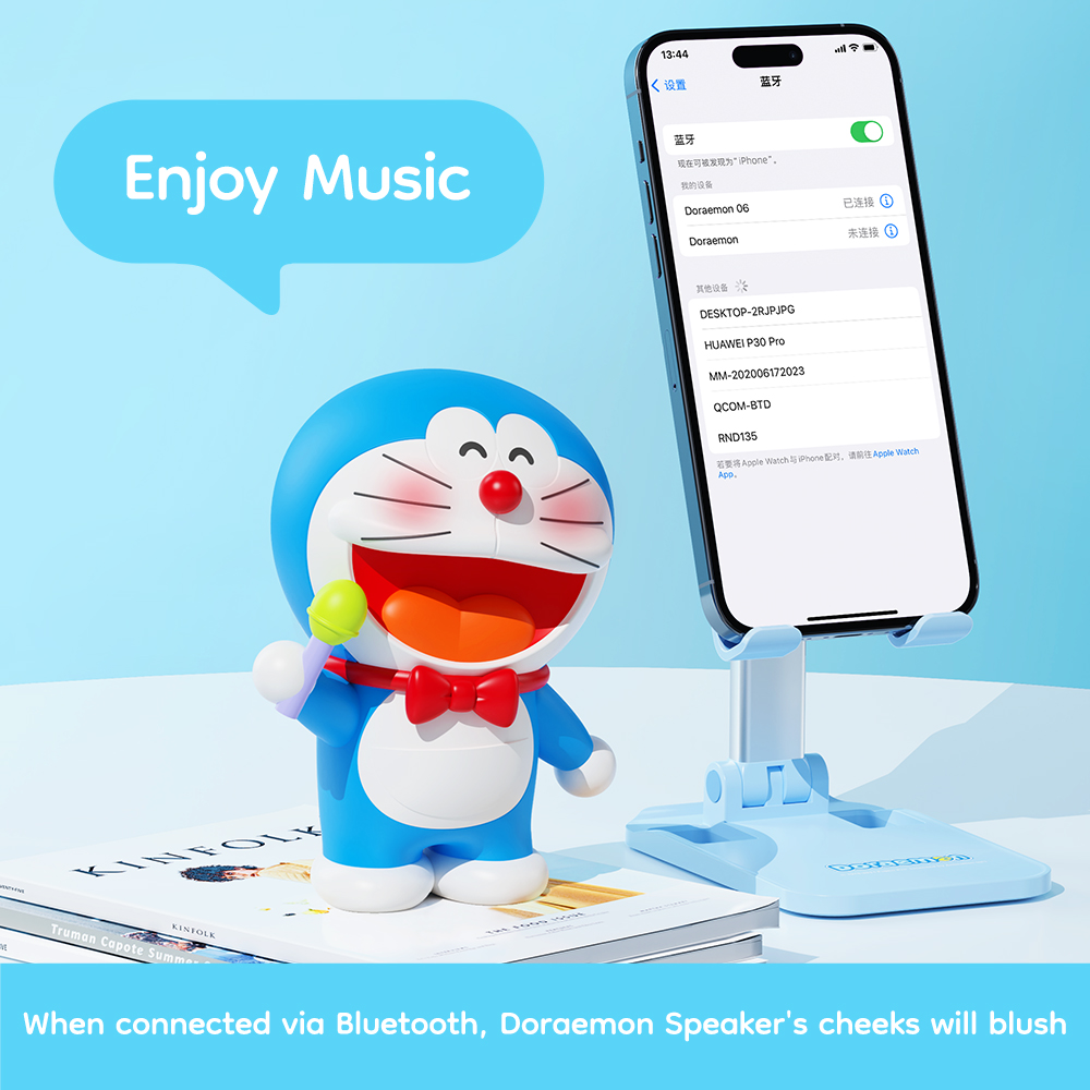 REGO Communication Sdn Bhd - Rock Space | ROCK Doraemon Mic King Bluetooth Speaker