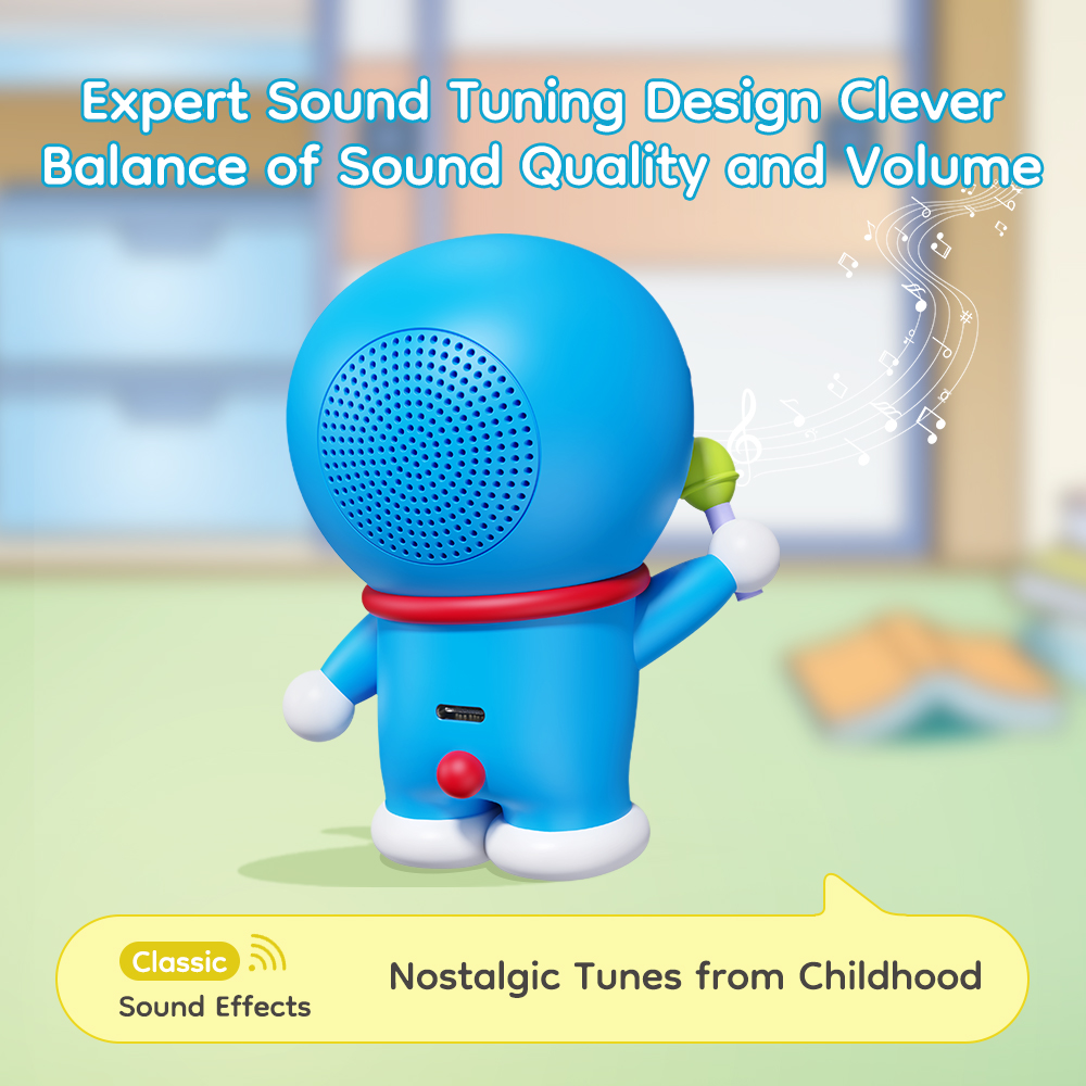 REGO Communication Sdn Bhd - Rock Space | ROCK Doraemon Mic King Bluetooth Speaker