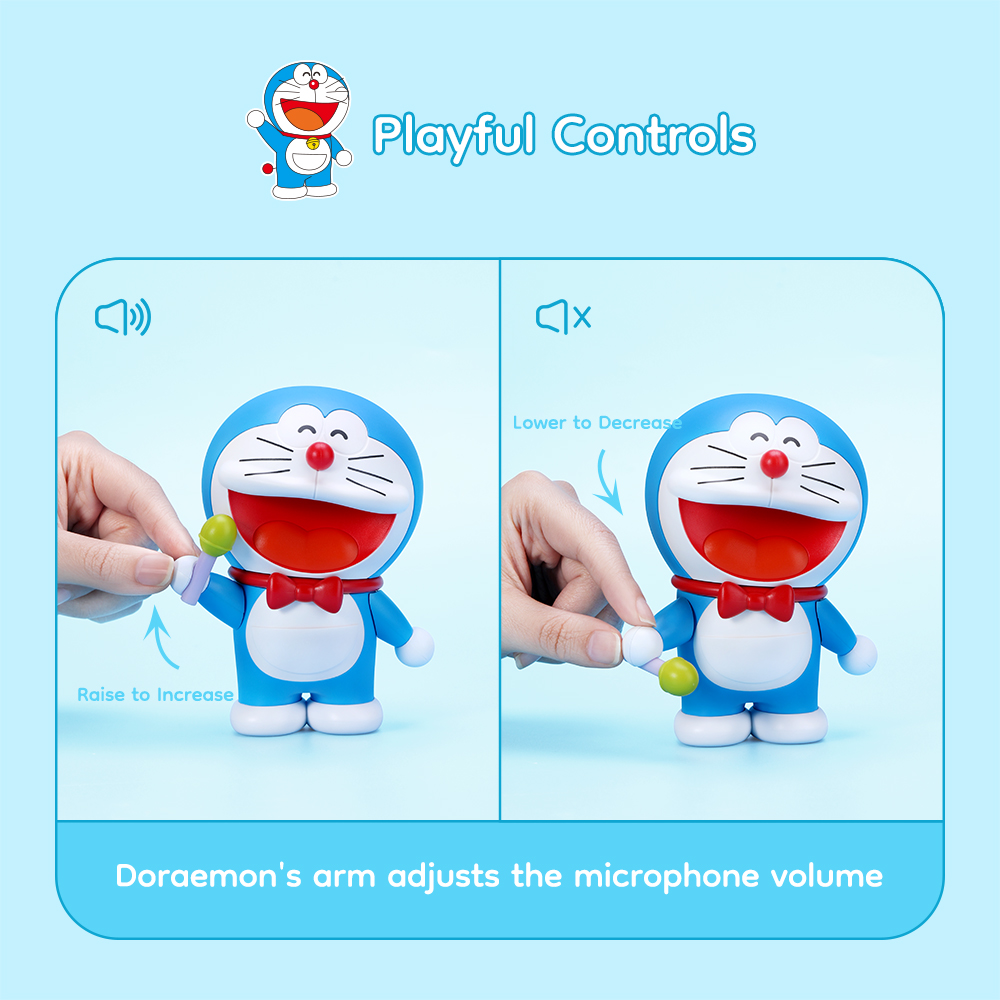 REGO Communication Sdn Bhd - Rock Space | ROCK Doraemon Mic King Bluetooth Speaker