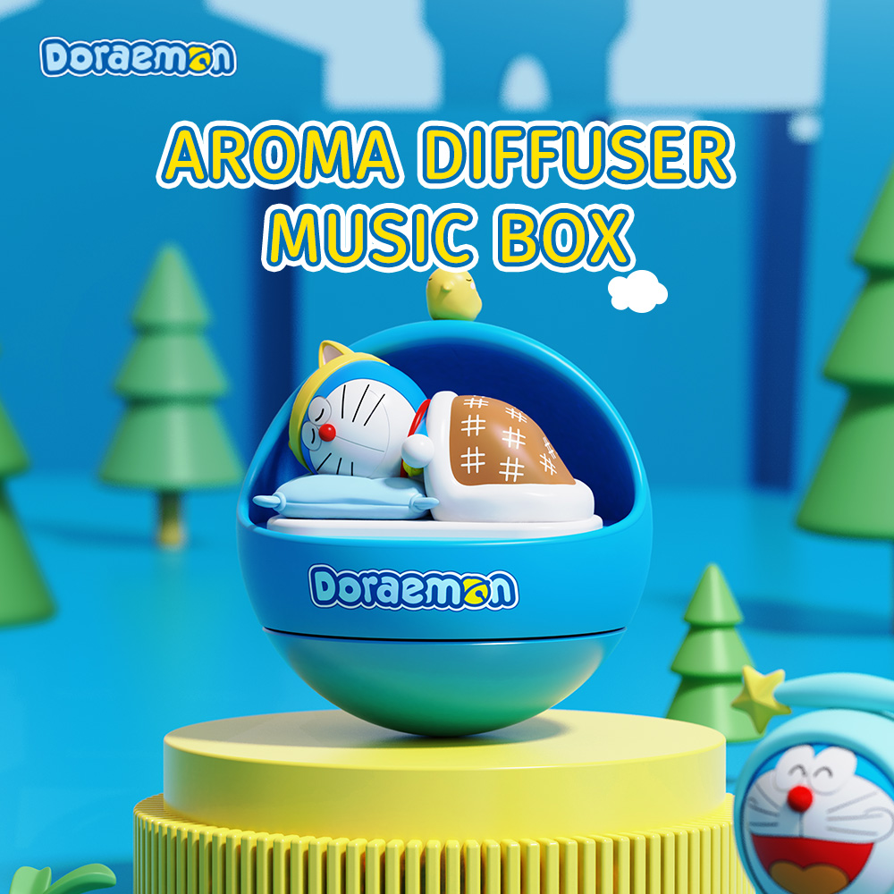 ROCK Doraemon Aroma Diffuser Music Box