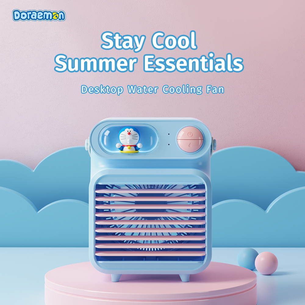 ROCK Doraemon Desktop Water Cooling Fan
