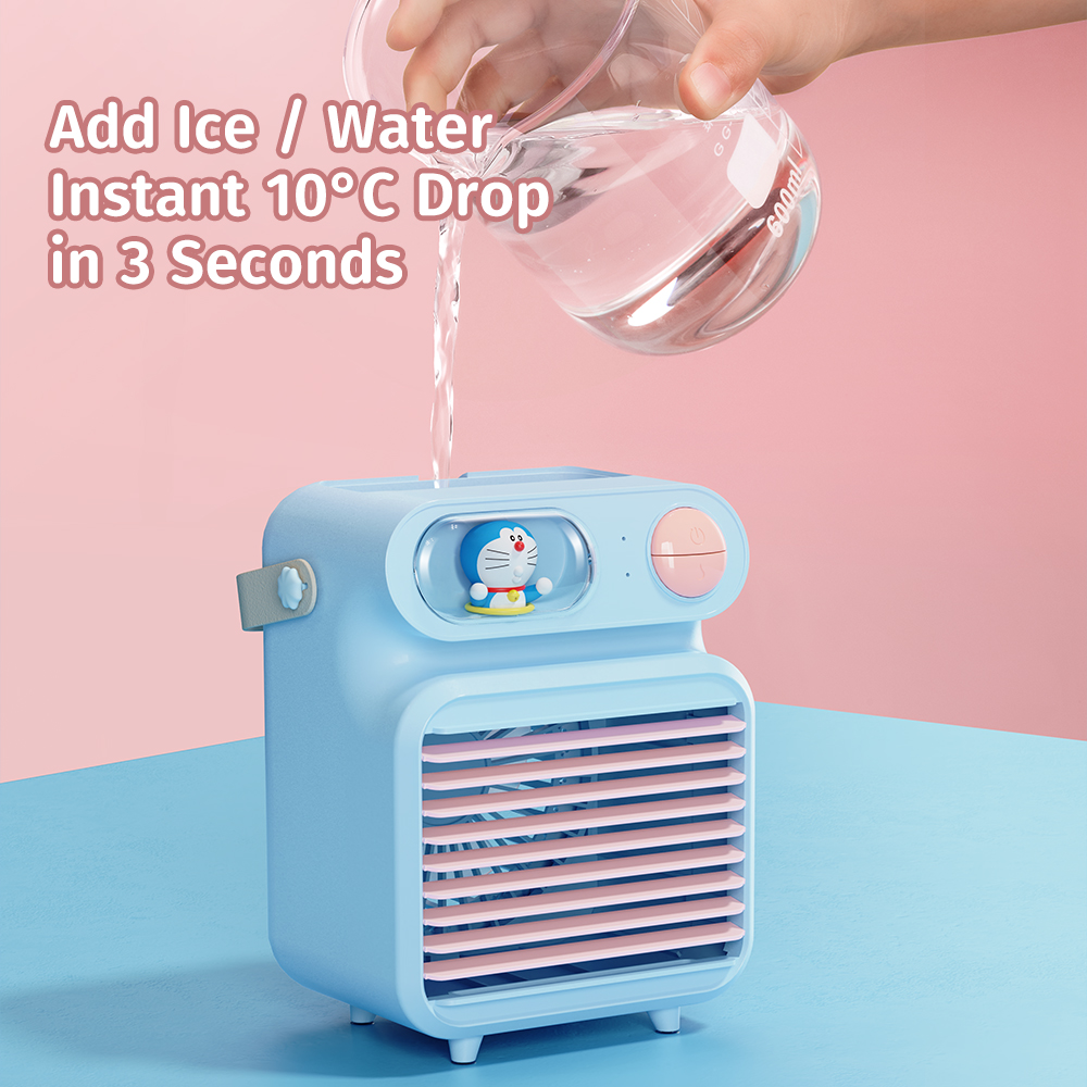 REGO Communication Sdn Bhd - Rock Space | ROCK Doraemon Desktop Water Cooling Fan