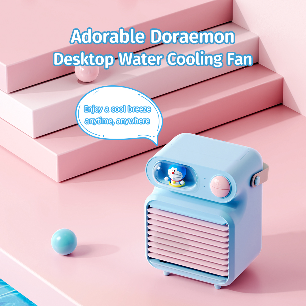 REGO Communication Sdn Bhd - Rock Space | ROCK Doraemon Desktop Water Cooling Fan