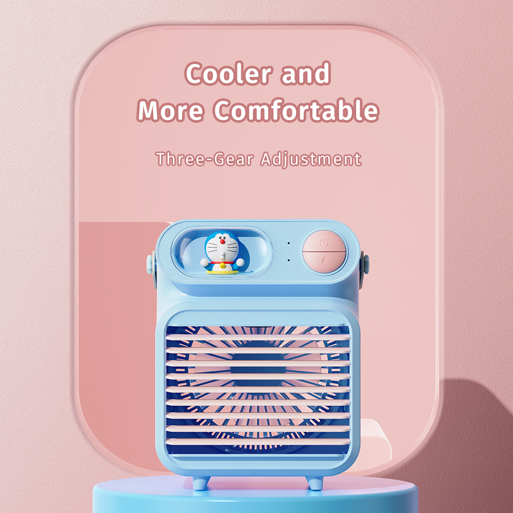 REGO Communication Sdn Bhd - Rock Space | ROCK Doraemon Desktop Water Cooling Fan