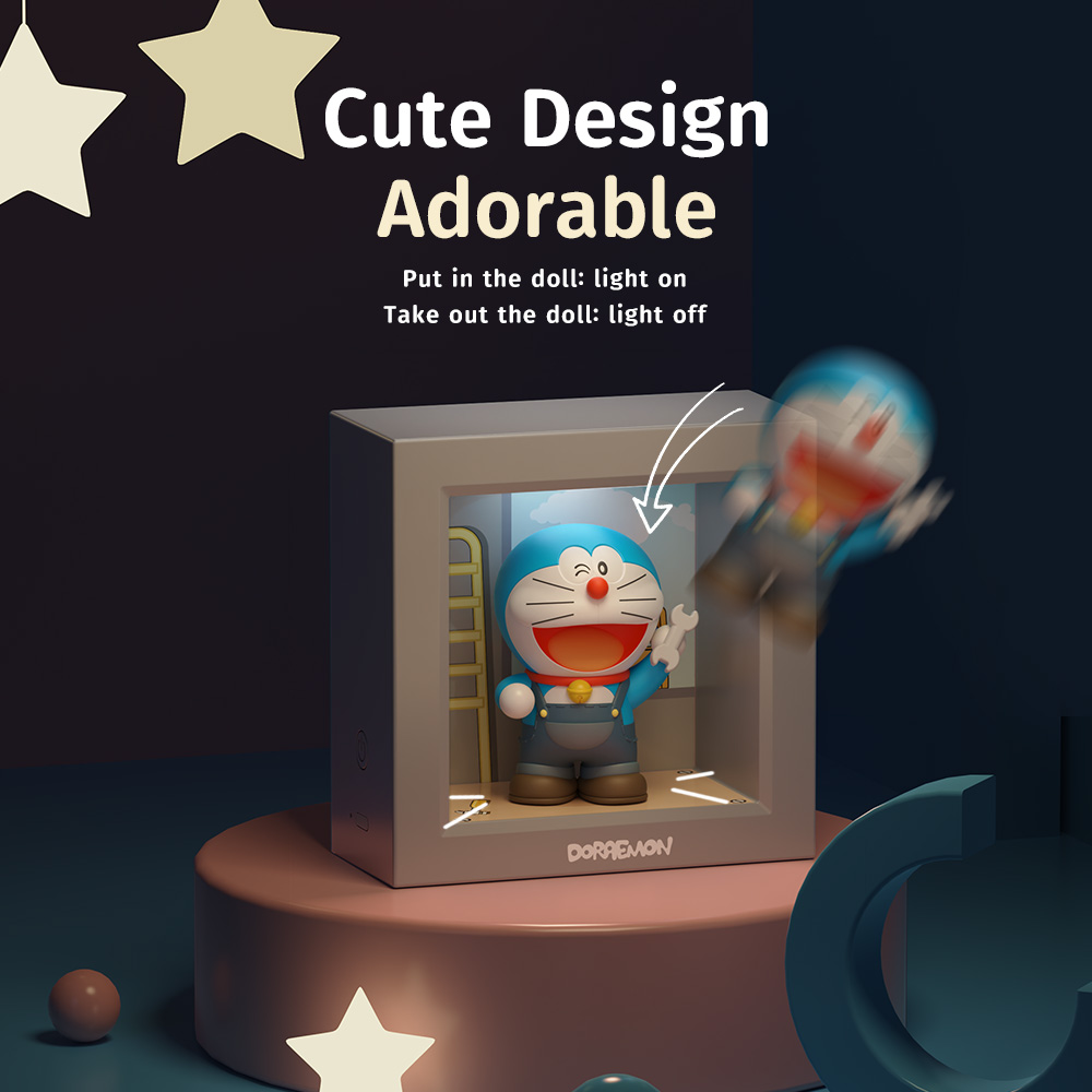 REGO Communication Sdn Bhd - Rock Space | ROCK Doraemon Occupation series Doll Night Light