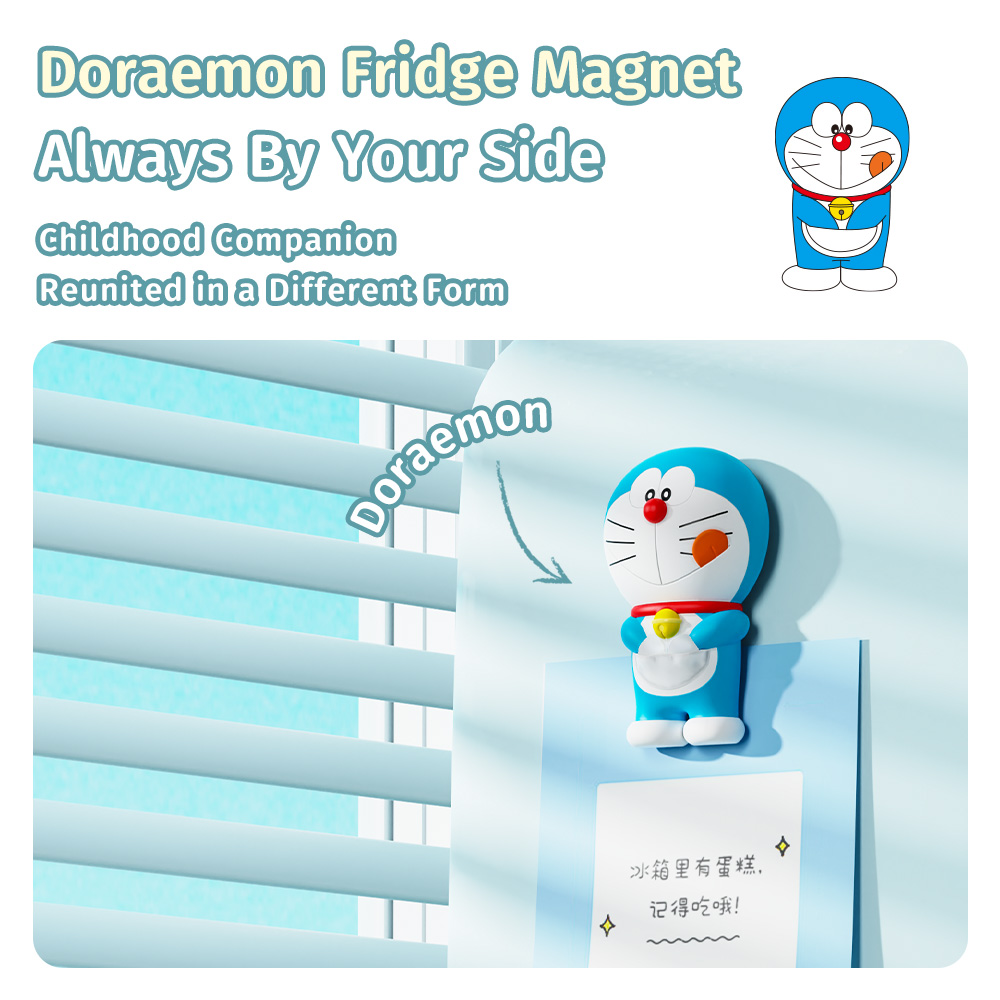 REGO Communication Sdn Bhd - Rock Space | ROCK Doraemon Magnetic Collectible Fridge Art (Doraemon)