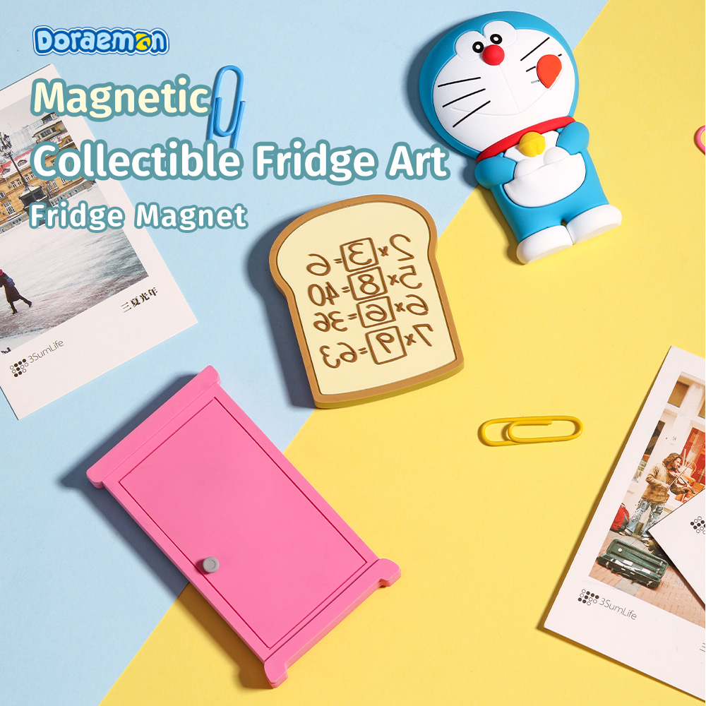 ROCK Doraemon Magnetic Collectible Fridge Art (Door)