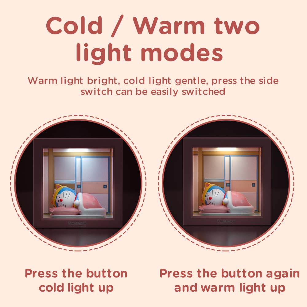 REGO Communication Sdn Bhd - Rock Space | ROCK Doraemon Sleeping Baby mini Night Light