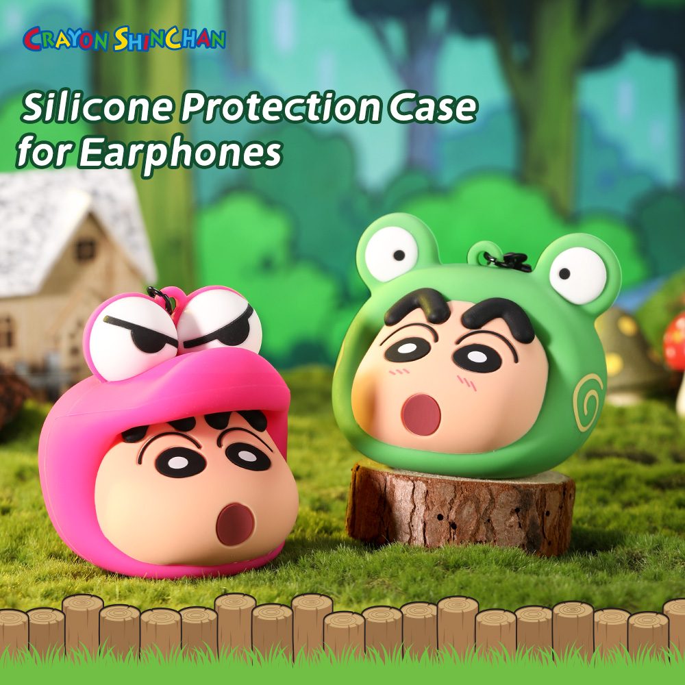ROCK Crayon ShinChan TWS Bluetooth Earphones Silicone Protection Case