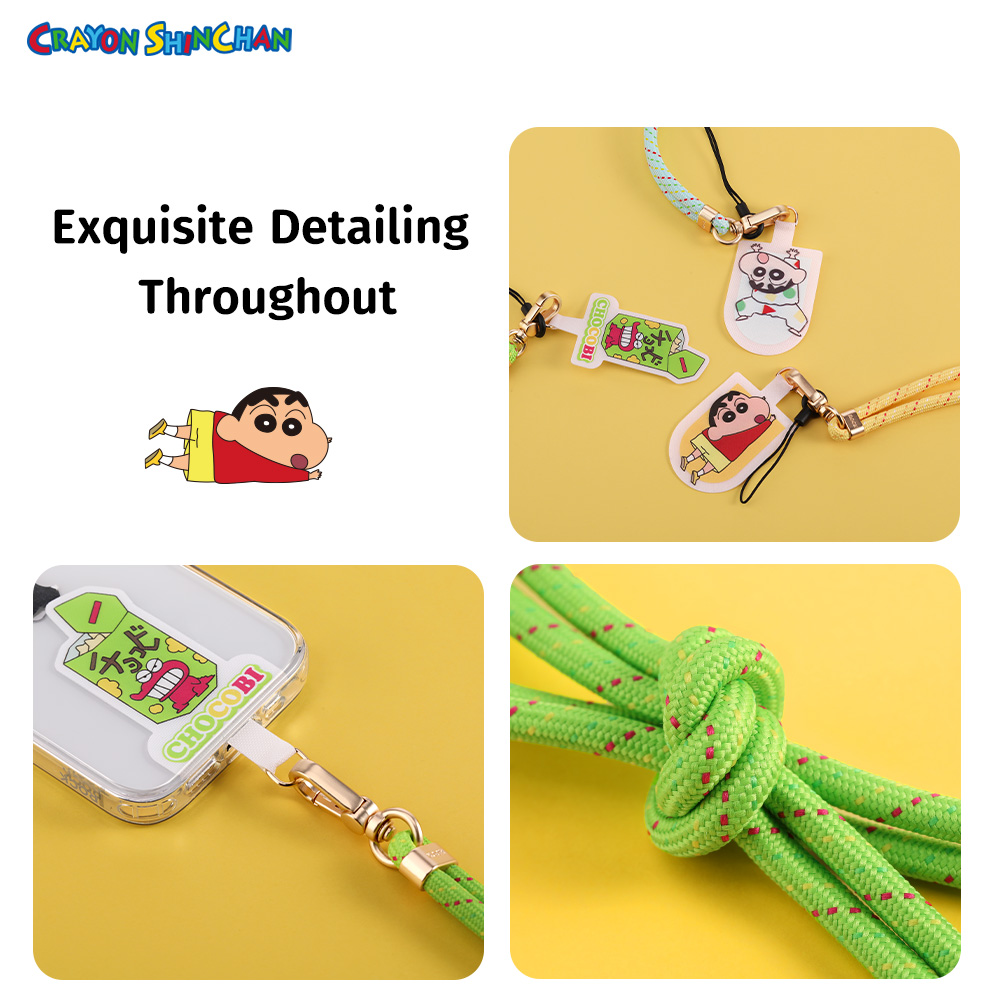 REGO Communication Sdn Bhd - Rock Space | ROCK Crayon ShinChan WristStrap Lanyard (Short)