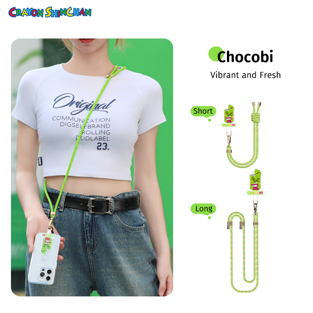REGO Communication Sdn Bhd - Rock Space | ROCK Crayon ShinChan WristStrap Lanyard (Short)