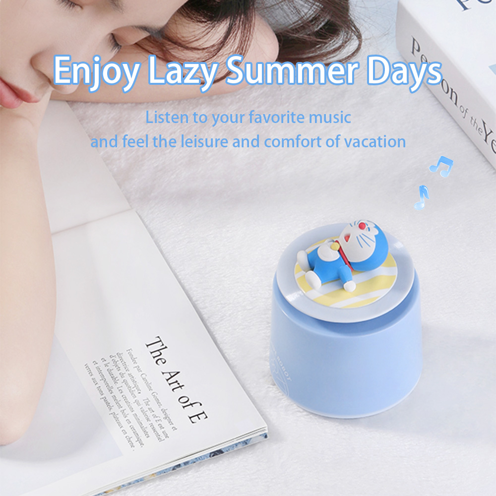 REGO Communication Sdn Bhd - Rock Space | ROCK Doraemon Bluetooth 5.1 Speaker Summer Style