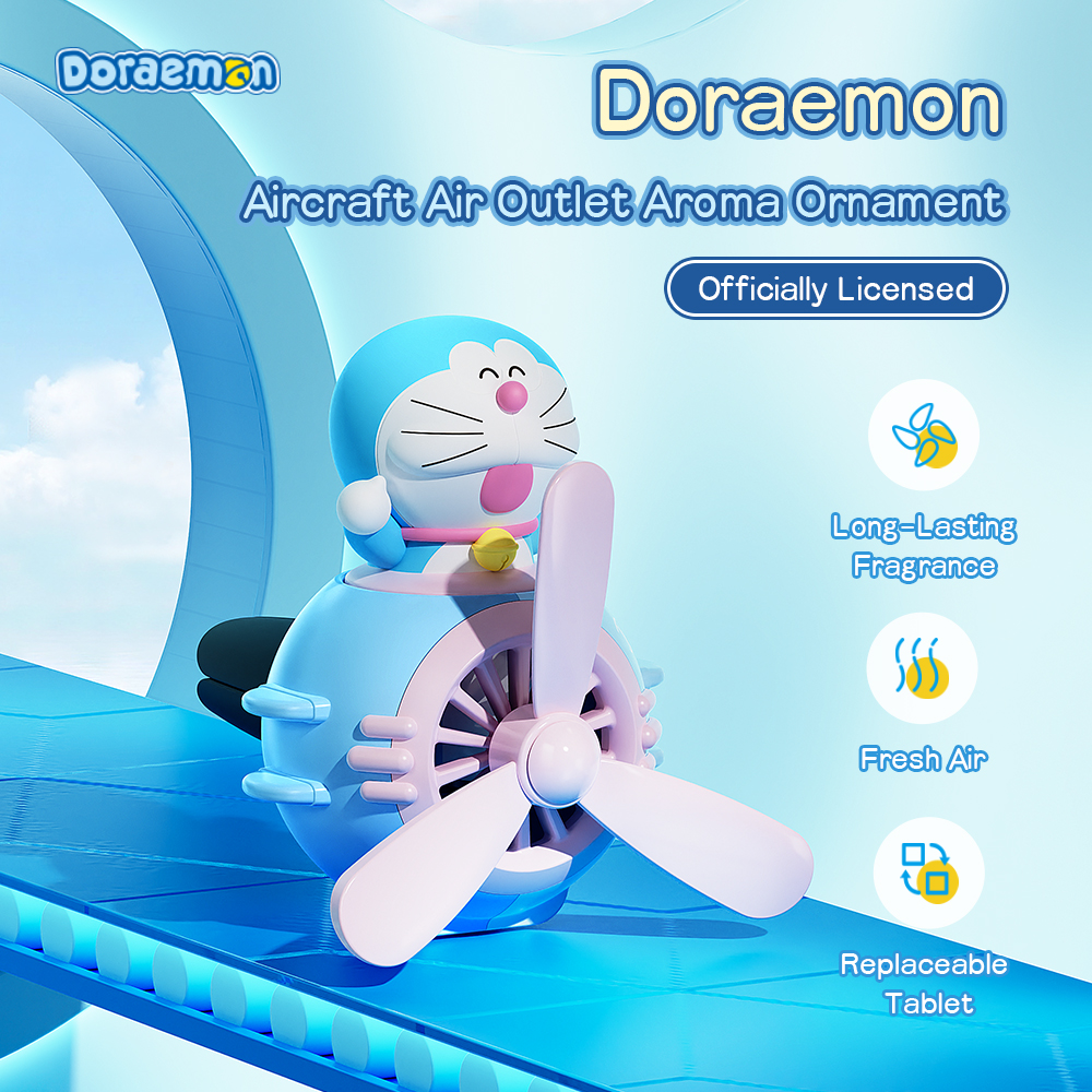 ROCK Doraemon Aircraft Air Outlet Aroma Ornament