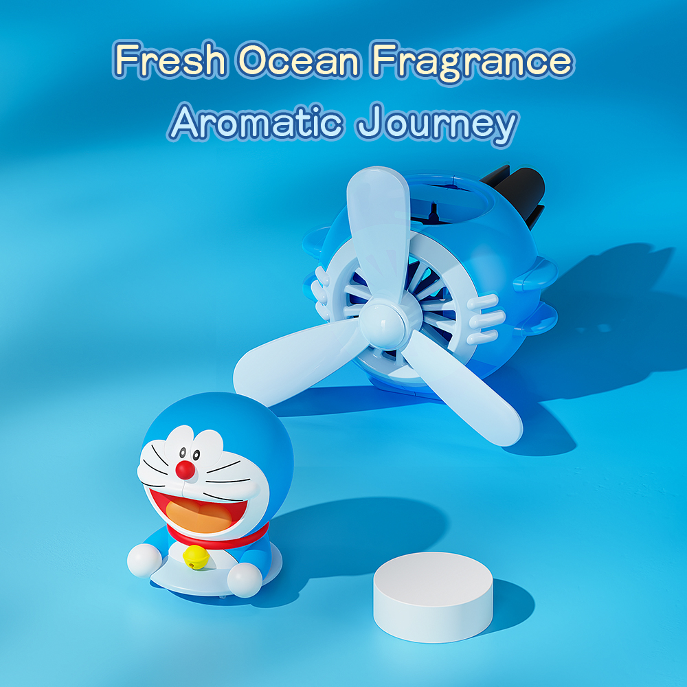 REGO Communication Sdn Bhd - Rock Space | ROCK Doraemon Aircraft Air Outlet Aroma Ornament