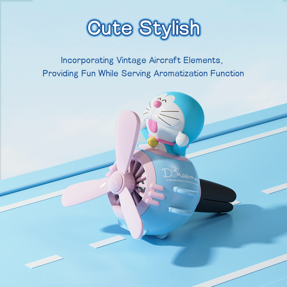 REGO Communication Sdn Bhd - Rock Space | ROCK Doraemon Aircraft Air Outlet Aroma Ornament