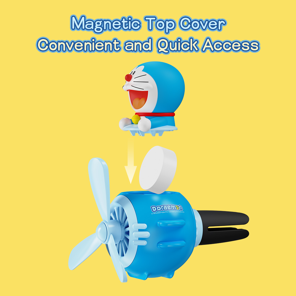 REGO Communication Sdn Bhd - Rock Space | ROCK Doraemon Aircraft Air Outlet Aroma Ornament