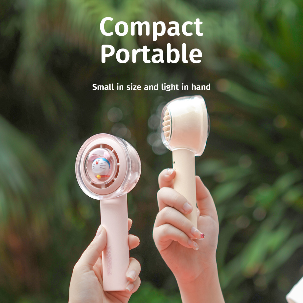 REGO Communication Sdn Bhd - Rock Space | ROCK Doraemon Mini Handheld Turbine Fan