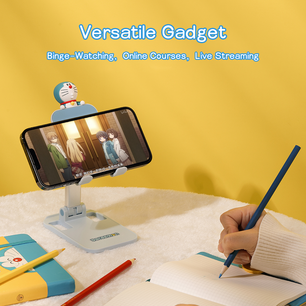 REGO Communication Sdn Bhd - Rock Space | ROCK Doraemon Desktop Foldable Phone Holder (Blue)