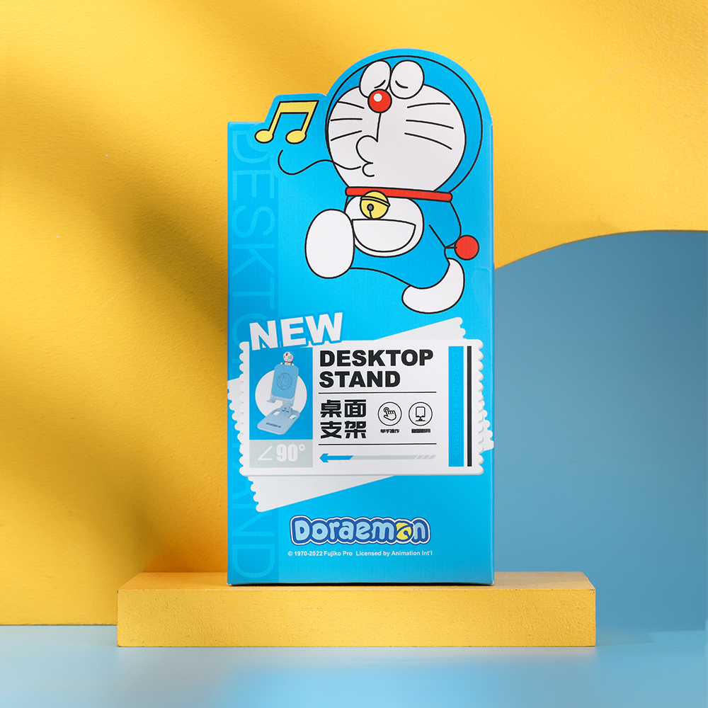 REGO Communication Sdn Bhd - Rock Space | ROCK Doraemon Desktop Foldable Phone Holder (Blue)