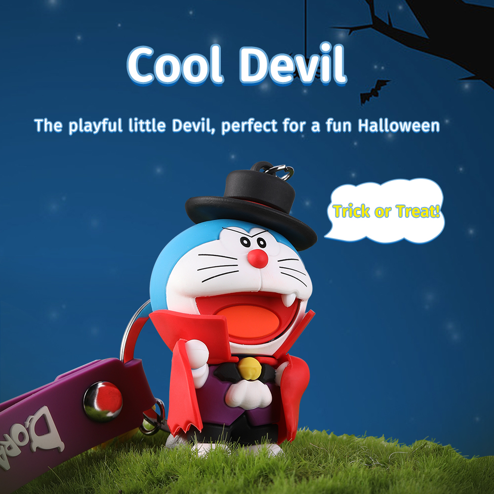 REGO Communication Sdn Bhd - Rock Space | ROCK Doraemon Aroma Keychain Angel & Devil