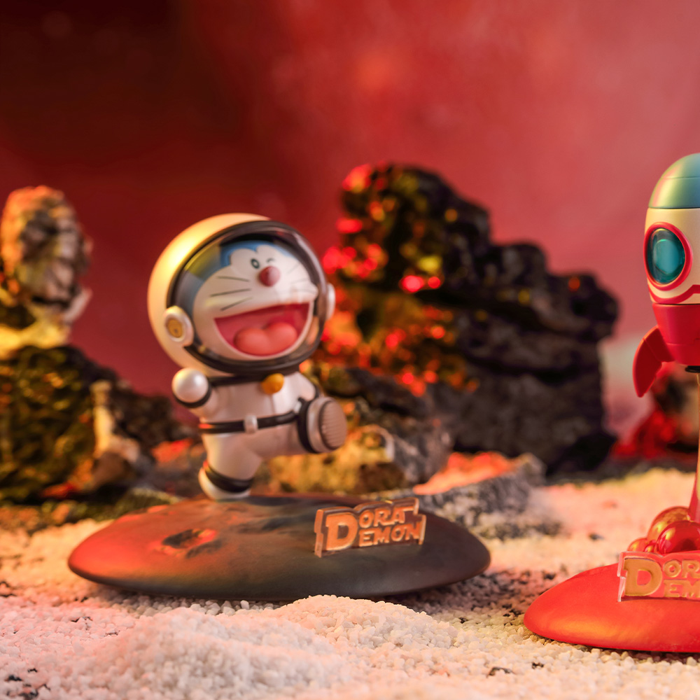 REGO Communication Sdn Bhd - Rock Space | ROCK Doraemon Happy Planet Series Blind Box Ornament Holder