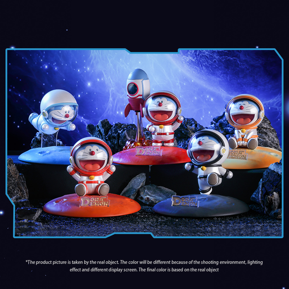 REGO Communication Sdn Bhd - Rock Space | ROCK Doraemon Happy Planet Series Blind Box Ornament Holder