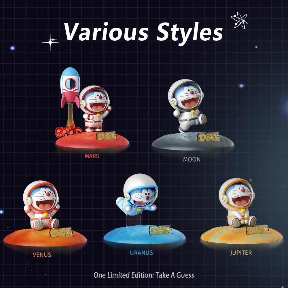 REGO Communication Sdn Bhd - Rock Space | ROCK Doraemon Happy Planet Series Blind Box Ornament Holder