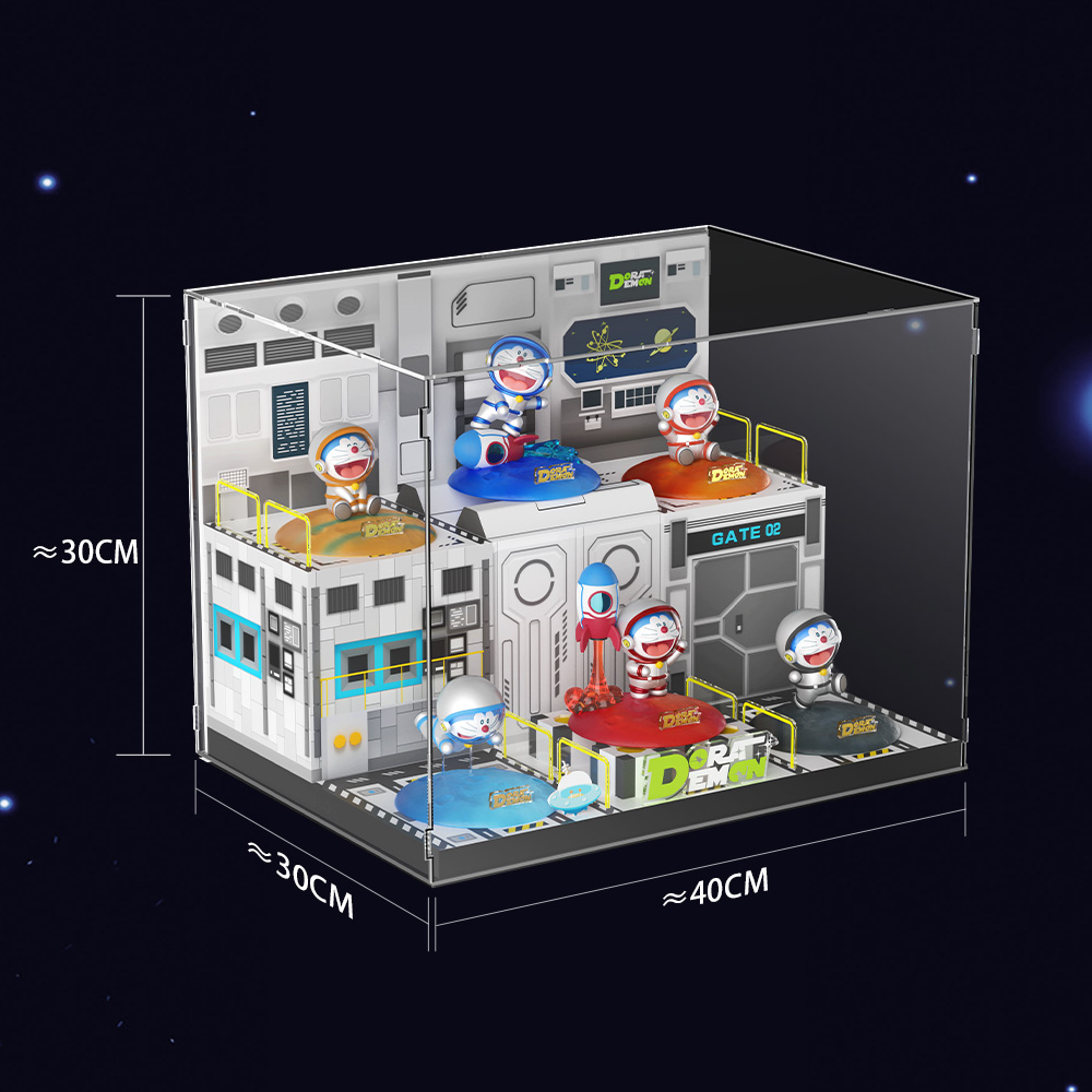 REGO Communication Sdn Bhd - Rock Space | ROCK Doraemon Happy Planet Series Blind Box Ornament Holder