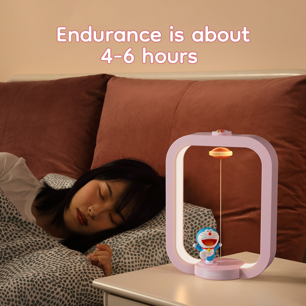 REGO Communication Sdn Bhd - Rock Space | ROCK Doraemon Levitation Night Light (Pink)
