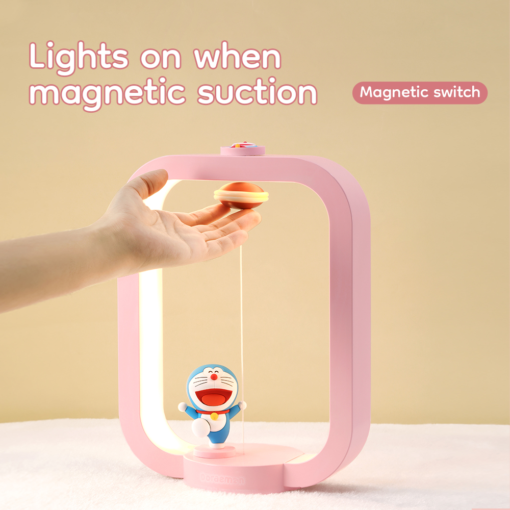 REGO Communication Sdn Bhd - Rock Space | ROCK Doraemon Levitation Night Light (Pink)