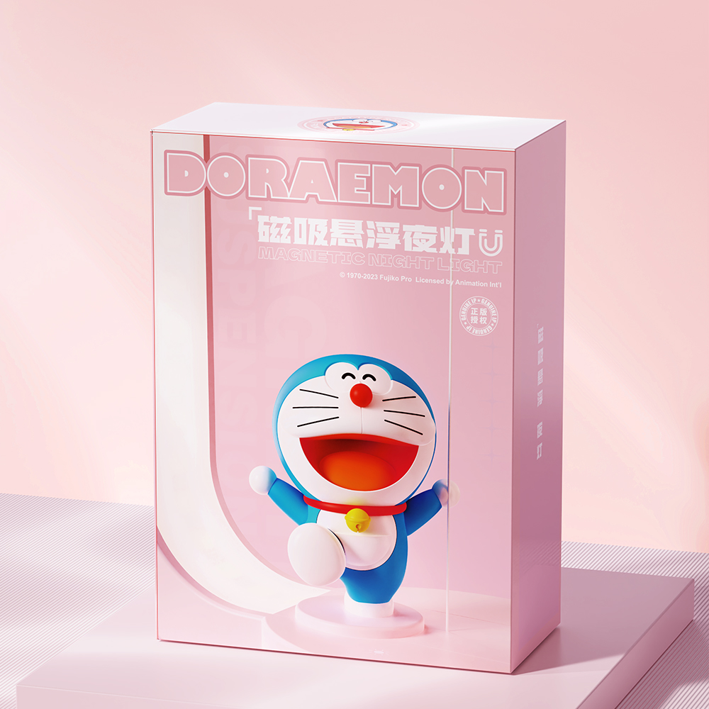 REGO Communication Sdn Bhd - Rock Space | ROCK Doraemon Levitation Night Light (Pink)