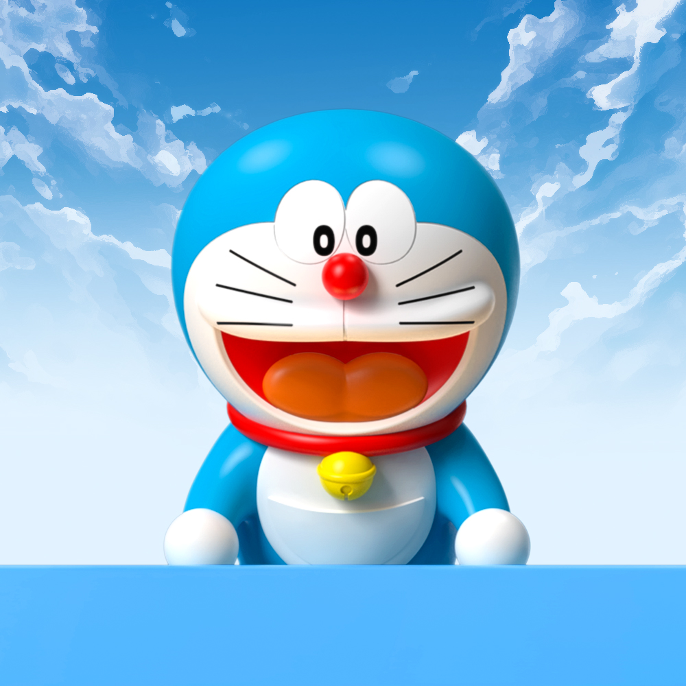REGO Communication Sdn Bhd - Rock Space | ROCK Doraemon Levitation Night Light (Blue)