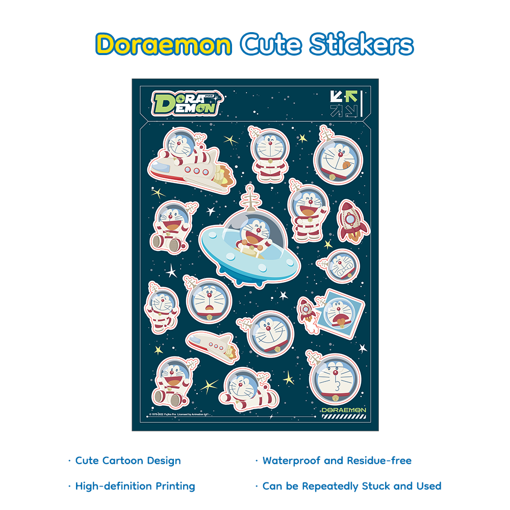 REGO Communication Sdn Bhd - Rock Space | ROCK Doraemon Cute Stickers